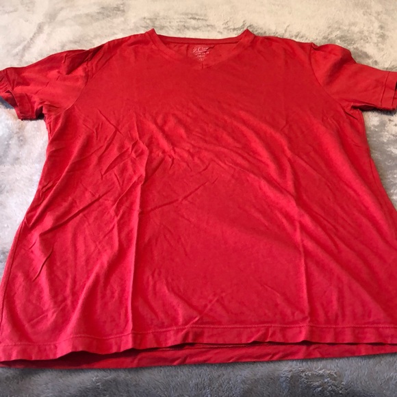 JCrew SS “Broken-In” Large T-Shirt Summer Red - Picture 4 of 4